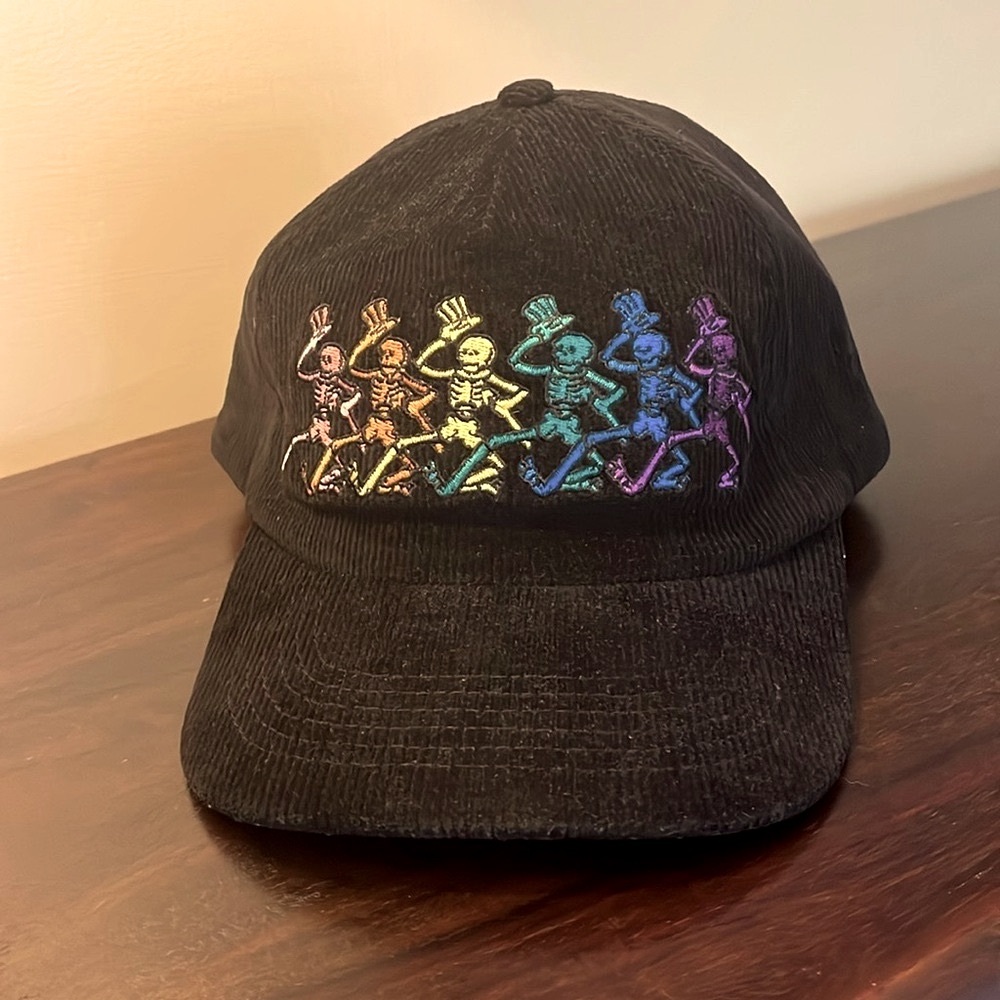 TETON GRAVITY RESEARCH dancing skeletons GRATEFUL DEAD hat